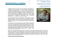 Desktop Screenshot of frederickhertz.com